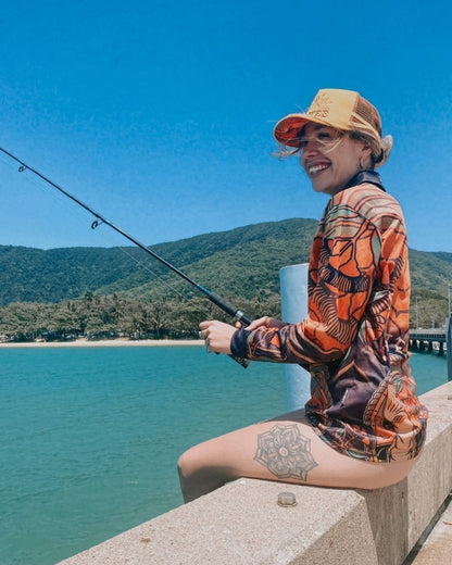 Australian | Vintage Cockatoo Shirt Long or Short Sleeve Z and TEE Australia Australia Day Australian australian bird australian birds Australiana camping COUNTRY WESTERN DESIGNS fishing LJM Preorder quick dry spo-default spo-disabled sun sun shirt sun shirts sunsafe uv Women Women's Fishing Women's Fishing Shirt womens