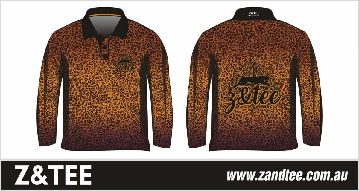 Leopard Print | Wild Side Leopard Print Sun Shirt Z and TEE camping fishing leopard leopard print LJM men mens Preorder quick dry spo-default spo-disabled sun sun shirt sun shirts sunsafe uv WOMEN'S DESIGNS